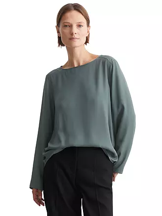 MARC O'POLO | Blusa-camicia | dunkelgrün